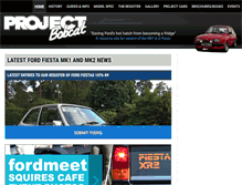 Tablet Screenshot of projectbobcat.com